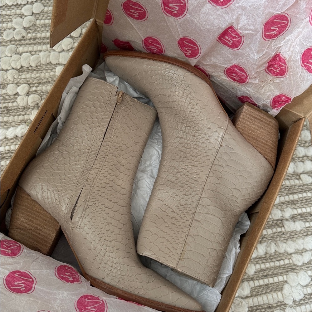 Matisse Caty boot - ivory Snake